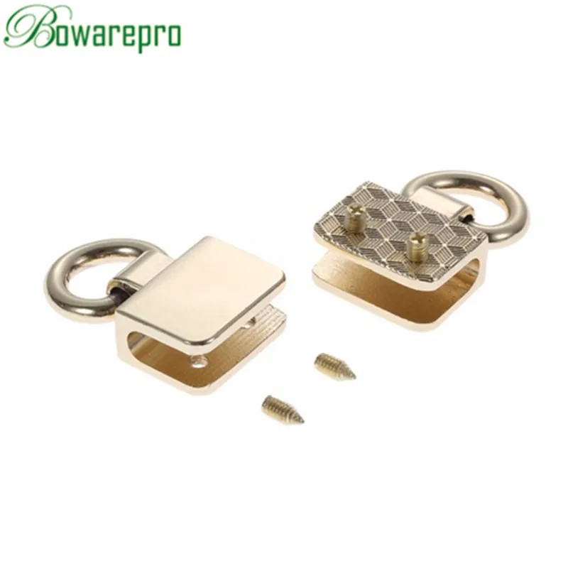 2Pcs Square Metal Claps Buckle Hook DIY Hardware Accessories Garment Belts Bag Hanging Hook Strap Chain Handbag Handle Connector