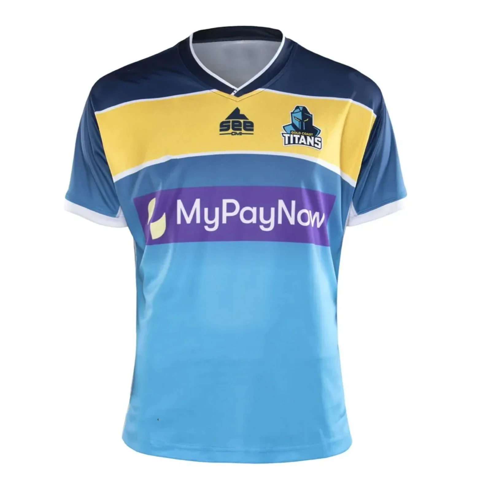 

2022 Gold Coast Titans Authentic Replica Men's Home Jersey