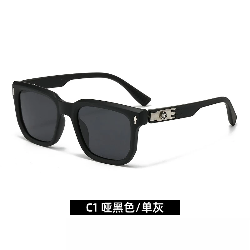 

​​2025 Spring Hinge Square Sunglasses, Polarized UV400 Retro Unisex Vintage Street Fashion for Driving & Travel​​