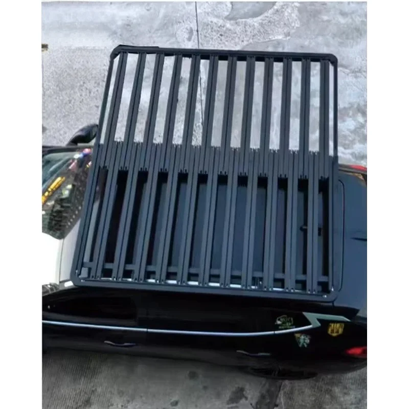 NEW Car Camping - Plus Quick Open General Multi-Functional Roof Platform With Adjustment Ladder