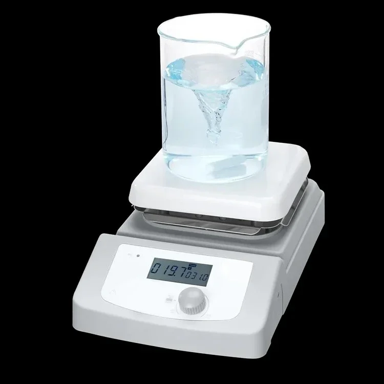 Veidt Weighing MS6-Pro LCD Digital Magnetic Stirrer Professional Lab Mixer Magnetic Stirrer with Heating Magnetic Hot Plate
