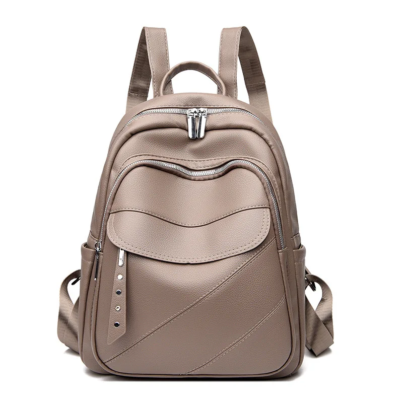 New Arrival PU Backpack Purse for Women Shoulder bag Soft Crossdody Bag Large Elegant Casual Daypacks