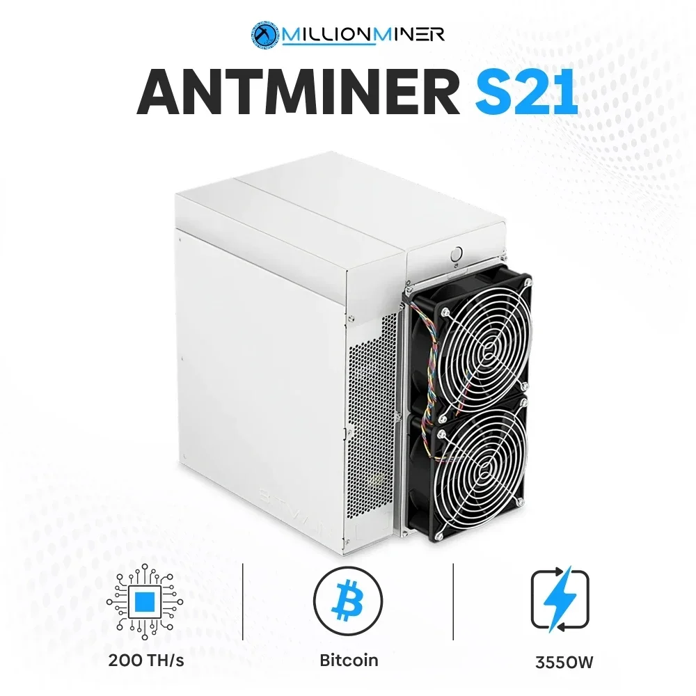 NEW Bitmain Antminer S21 (200Th)