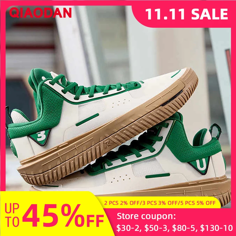 

Мужские баскетбольные кроссовки QIAODAN, осень 2024, дышащие, износостойкие, модные спортивные кроссовки QDA013251188