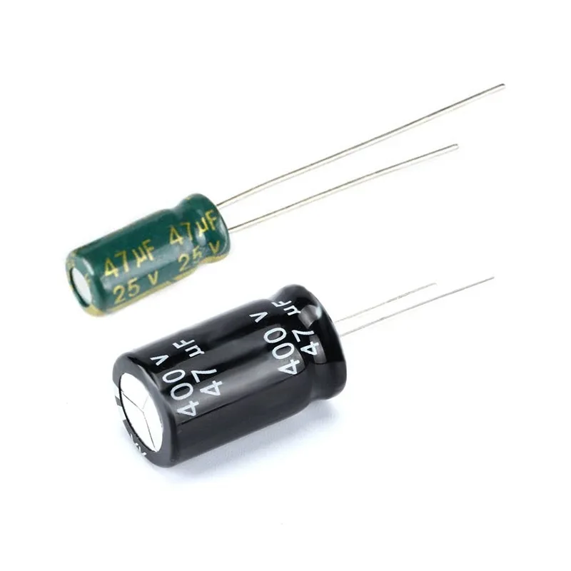 5PCS 16V Aluminum Electrolytic Capacitor Direct Plug 10UF 22UF 33UF 47UF 100UF 220UF 330UF High Frequency