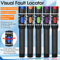 COMPTYCO 1MW~50MW FTTH Fiber Optic Tester Pen Type Red optical fiber Light Visual Fault Locator Optical Cable Tester 5-50MW