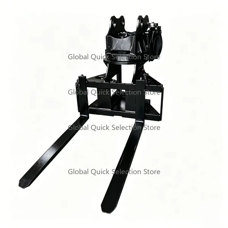 Tough Build Excava-tor Pallet Fork- Heavy D-uty Lifting Fork Attachment for 1-50 Ton All Brands Construction & Warehouse