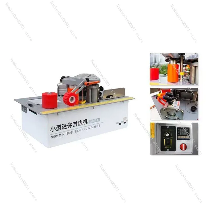 1200W Woodworking Portable Edge Banding Machine Home Improvement Mini 220V  Can Be Used with Saw Table