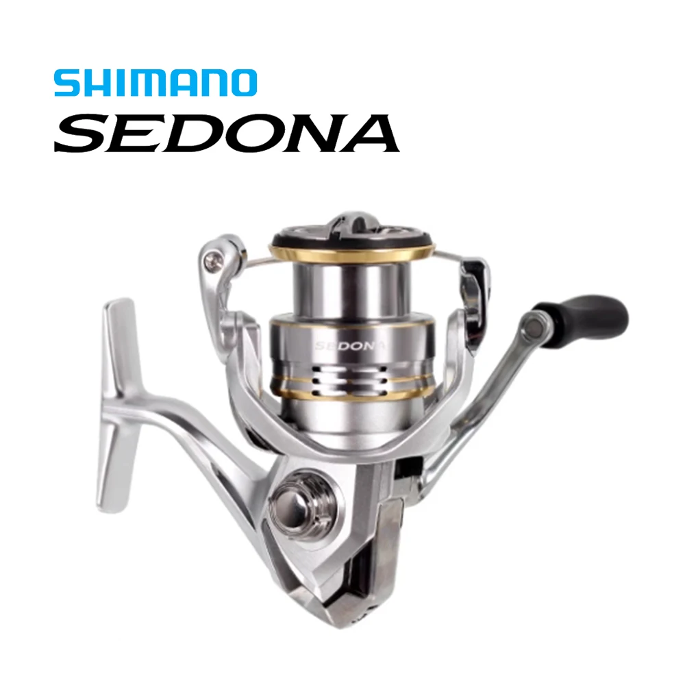 Shimano 2023 Original Sedona Spinning Fishing Reel 5-6.2:1 Max Drag 3-11KG 3+1BB Hagane Body/Gear Arc Spool Silentdrive