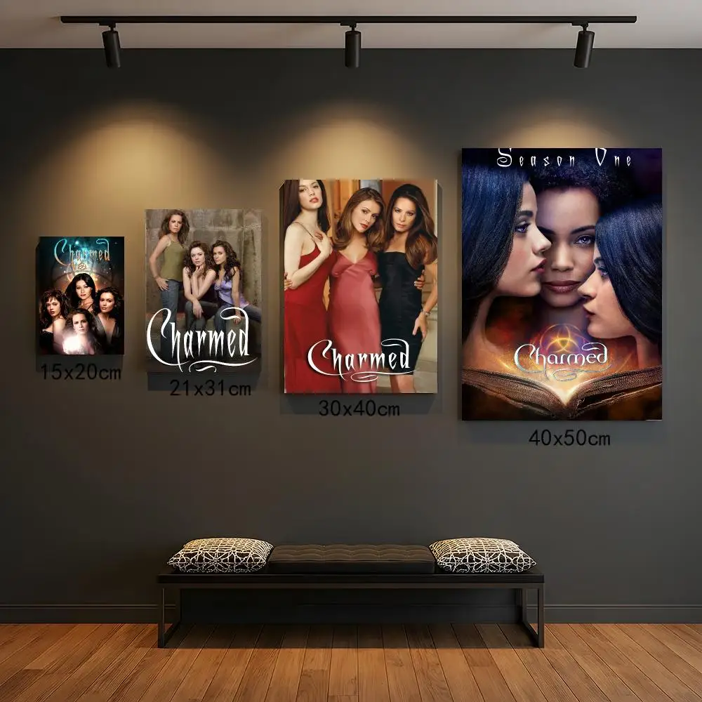 tv series C-Charmed-D Poster Peel and Stick Wall Art for Cafe Office Bar and Home Decoration