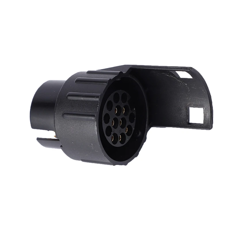 7 To 13 Pin Adapter Trailer 12V Caravan Truck Towbar Towing Electrical Converter N Type Plastic-BTFL