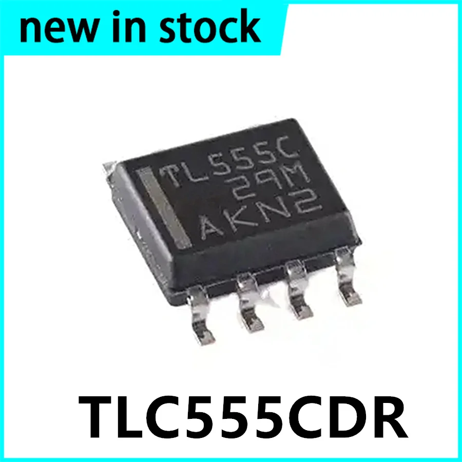 10PCS New TL555C TLC555CDR SOIC-8 Low-power Timer Chip in Stock