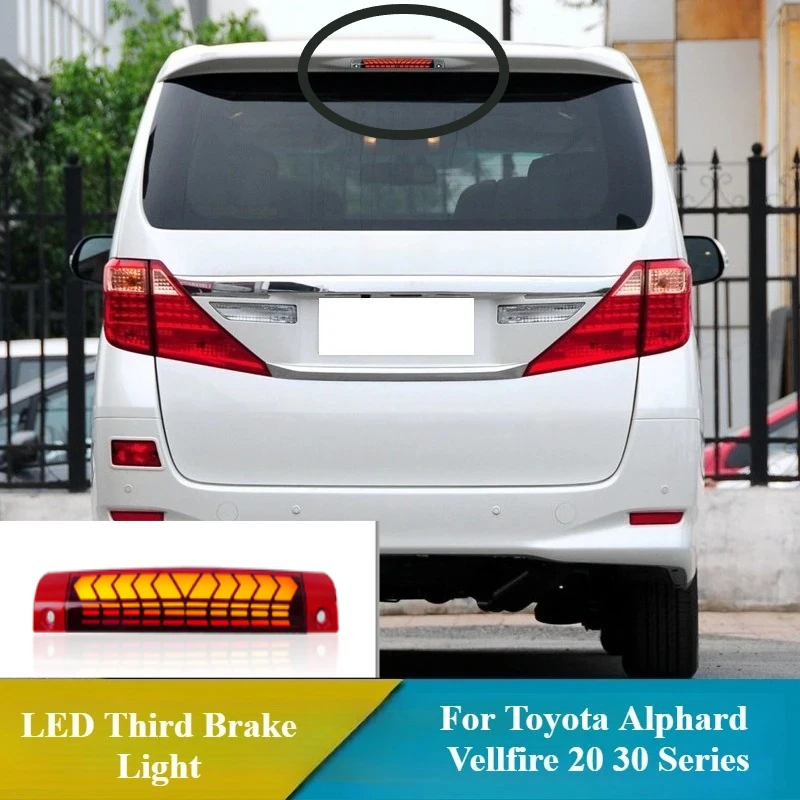for 08-15 Toyota Alphard/Vellfire series High mounted brake light low energy consumption dedicated for special vehicles