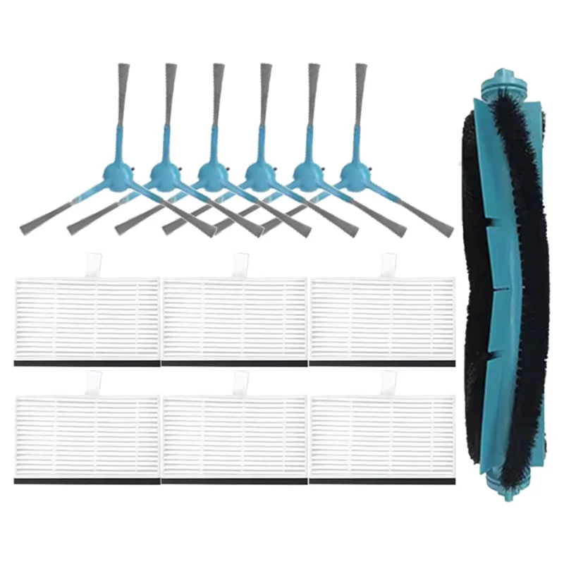 قطع غيار KEOL فرشاة رئيسية فرشاة جانبية فلتر Hepa لـ Cecotec Conga 9590/9990/10090 AI Spin Revolution Ultra Power