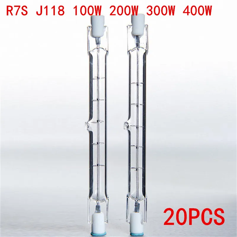 

1/2/5/10/20PCS R7S J118 100W 200W 300W 400W LED Glass Tube COB Light Bulb High Power Corn Lamp Replace Halogen Light