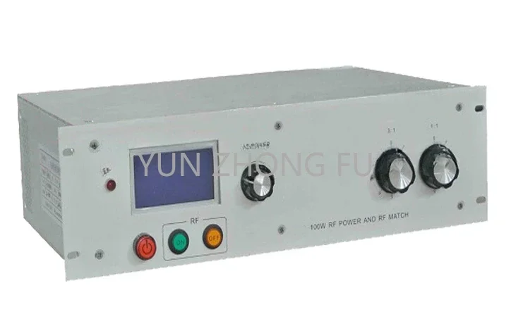 13.56mhz high frequency 100W plasma RF power supply / 100W RF generator with manual matching