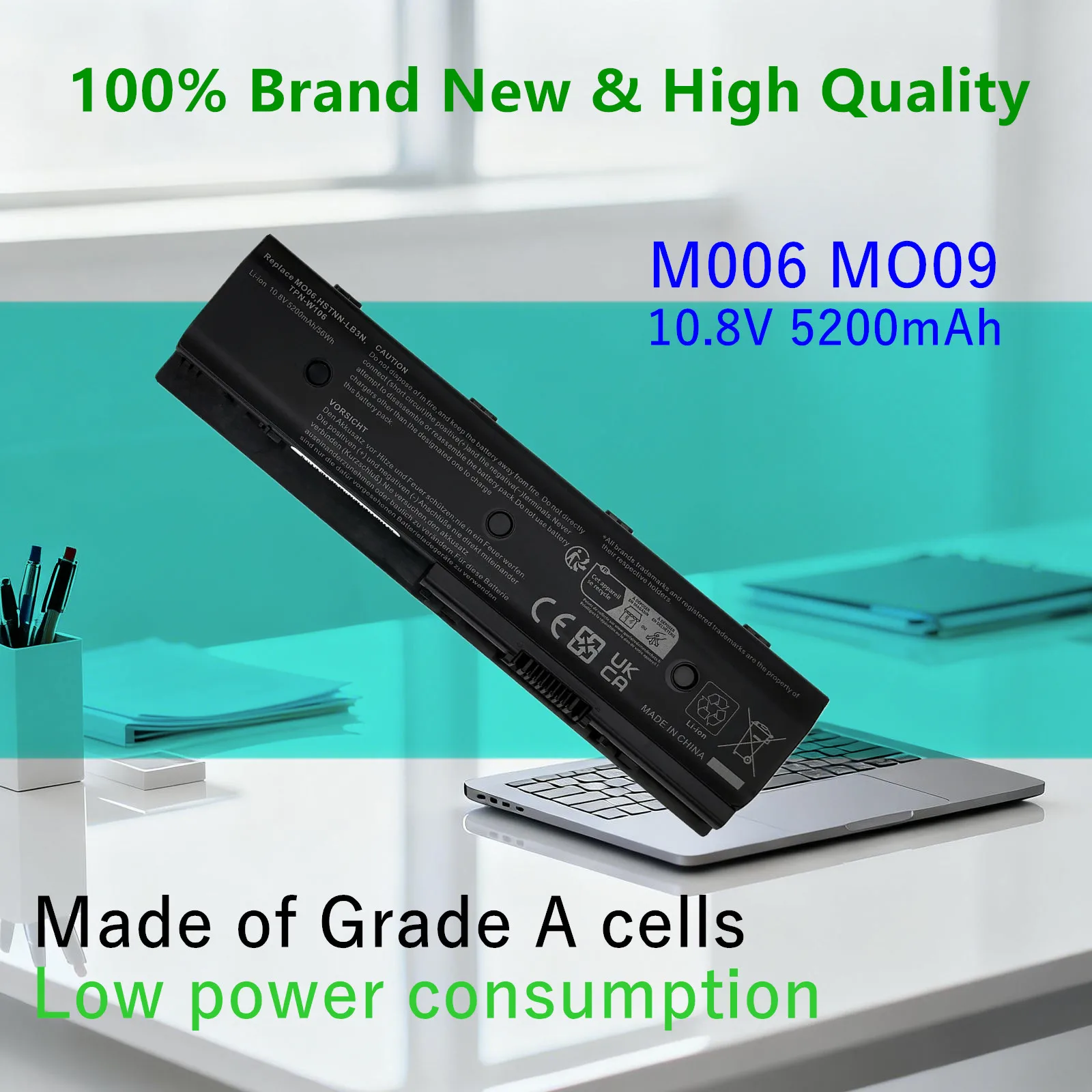 MO09 Laptop Battery MO06 HSTNN-LB3N For HP Pavilion DV4-5000 DV6-7002TX 5006TX DV7-7000 HSTNN-LB3P HSTNN-YB3N HSTNN-YB3P