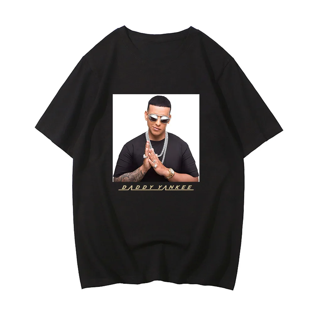 Rapper Daddy Yankee T-shirts Men/Women Cotton Comfortable Tee-shirt Album Producer Graphic Printing Tshirts Soft Summer Tee Top