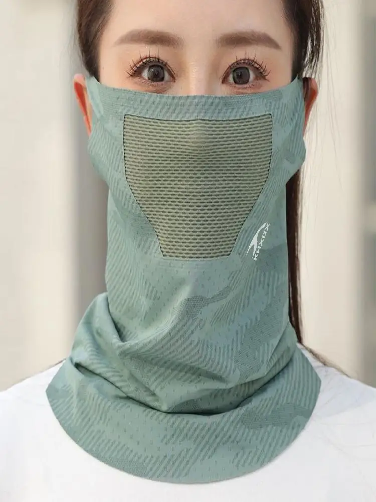 AliExpress NONE Breathable Outdoor Cycling Face Mask Sun Protection Neck Cover Lightweight Riding Sports Gear for Women