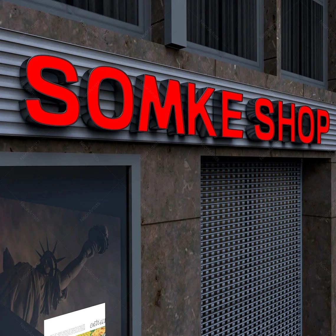 

Custom Metal Backlit Sign led Luminous Letters Outside Indoor Company Store Logo Wall Decor Illuminated Stainless Steel Signage