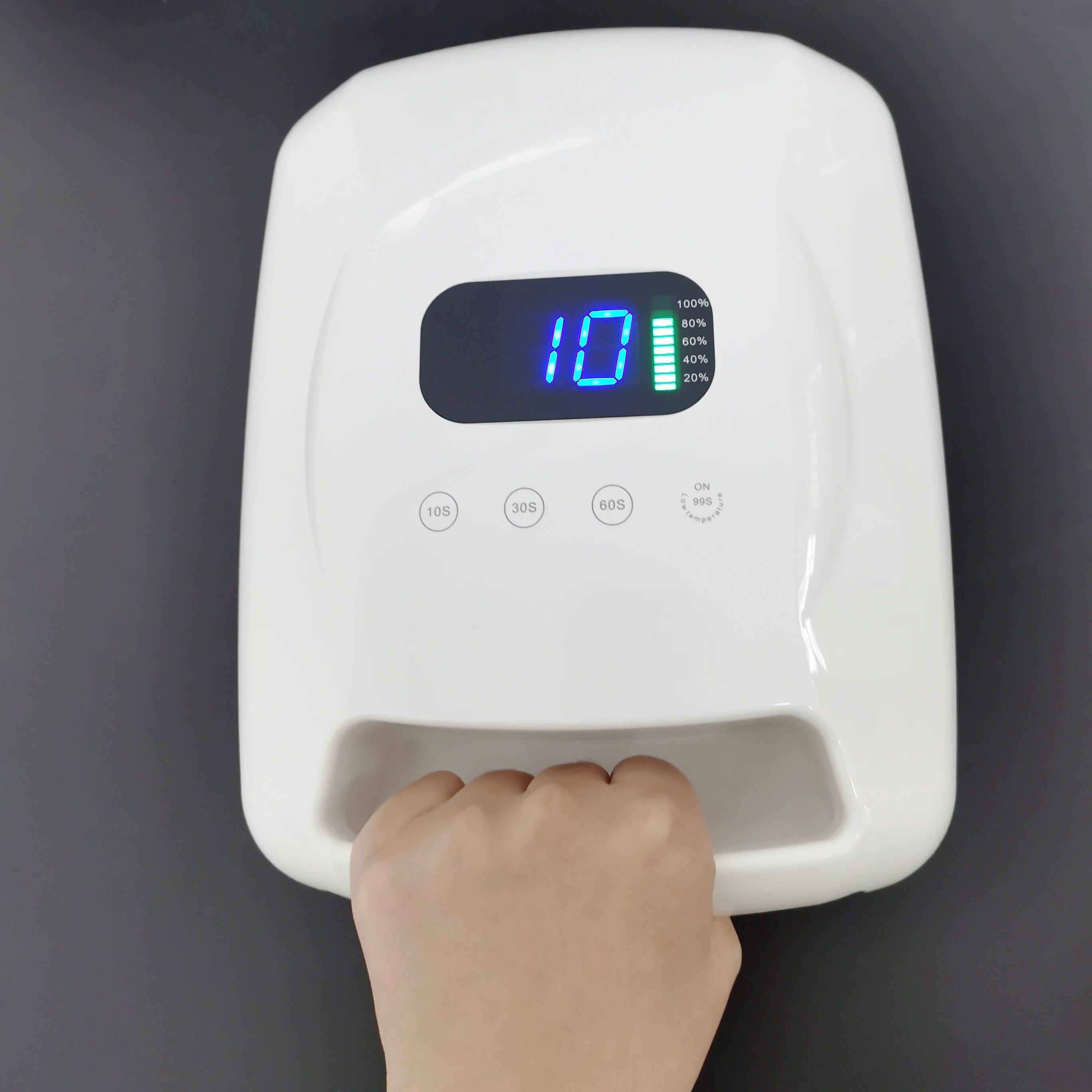 Neuer Hochleistungs-Gel-Nageltrockner, kabellos, wiederaufladbar, UV-LED-Nagellampe, UV-Gel, elektrische Maschine