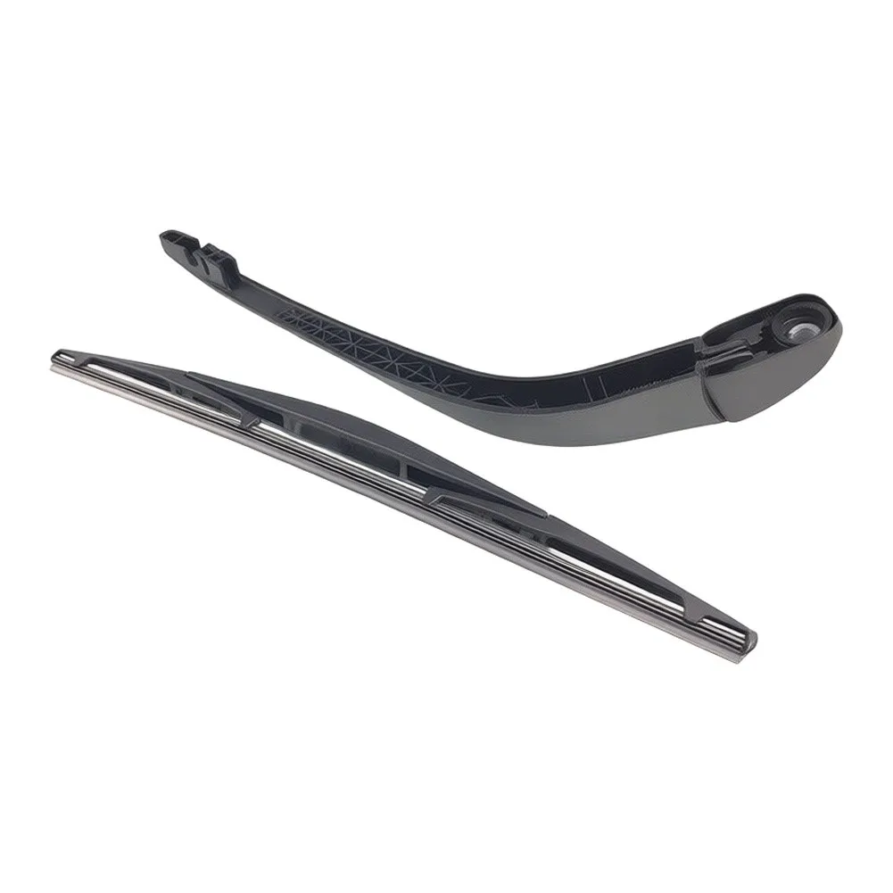 1 Set Car Rear Wiper Arm *1 And Wiper Rubber *1 For Honda Fit 2005-2008 OEM Number:76720-SAA-004 ABS Easy Installation Direct