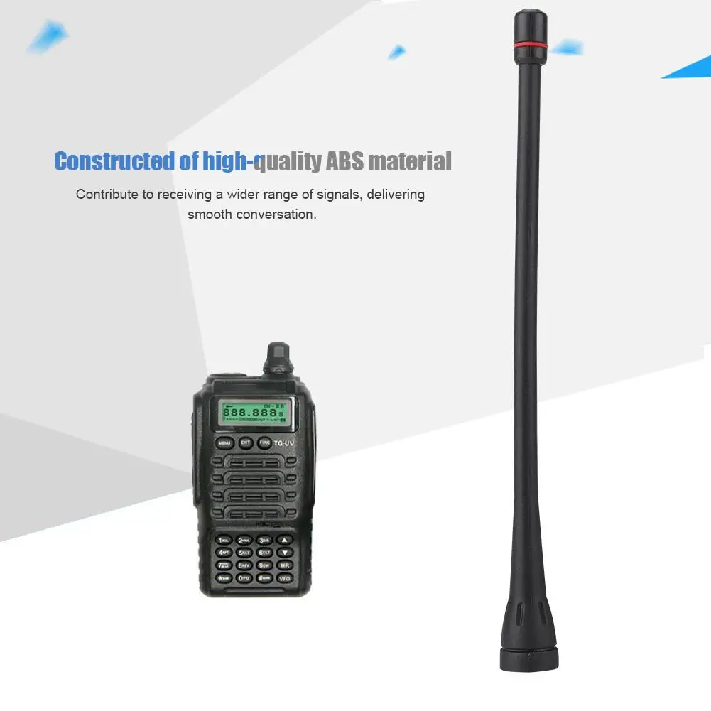 High Sensitivity UHF Antenna for ic -F4, for ic -F21, for ic -F24, for ic -F25 Walkie-Talkies - Enhanced Signal Reception