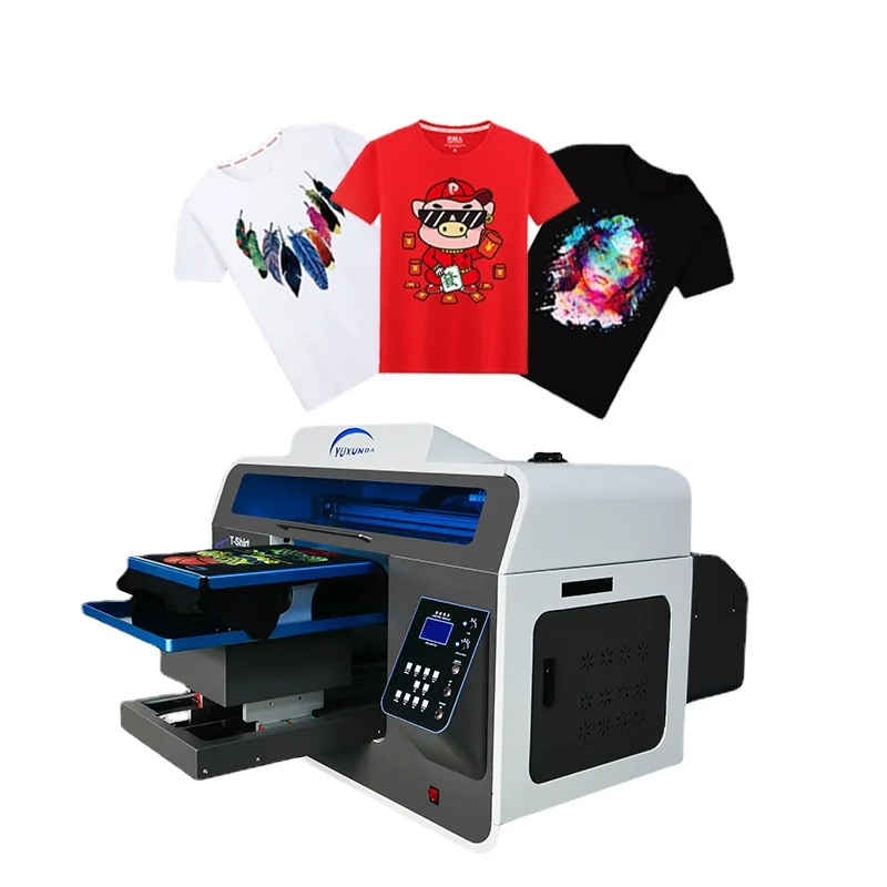 3D DTG A4 Printer T-Shirt Printing Machine Pet Transfer Printing Film DTF L1800 Printer A2 DTG Printer