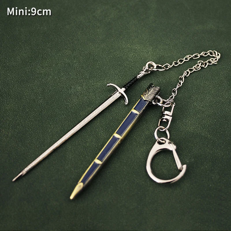 

Mini Longclaw Sword GOT Jon Snow Game American Drama Peripheral Metal Cold Weapon Model of Thrones Ornament Craft Gift Boy Toy