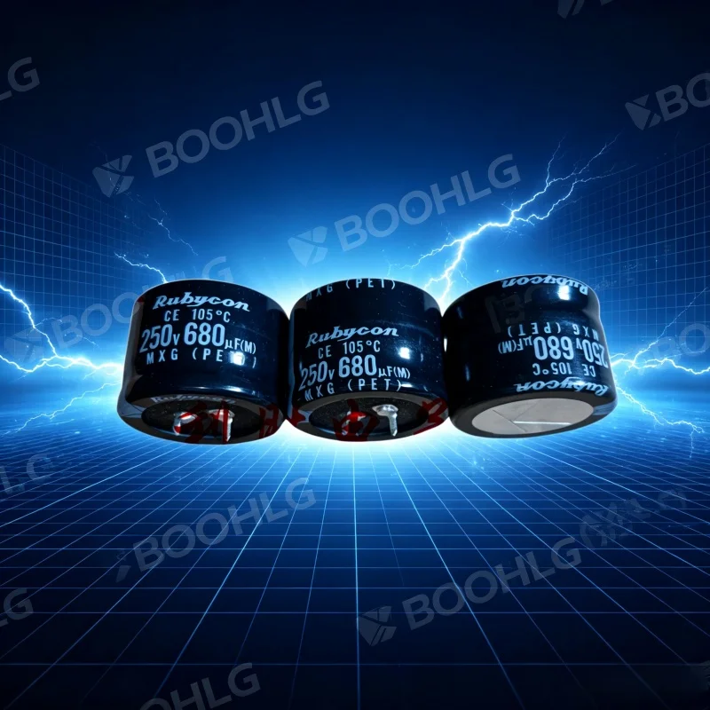 2PCS MXG Series Aluminum Electrolytic Capacitor 250V 680UF 35×25mm Radial Lead Low ESR Power Filter Capacitor