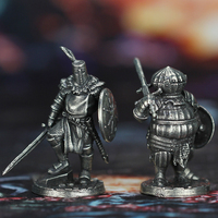 Cupronickel Dark Soul Sun Knight Onion Soldier Toys Model Finished Product Gifts Board Game Piece Miniature Ornament Accessories