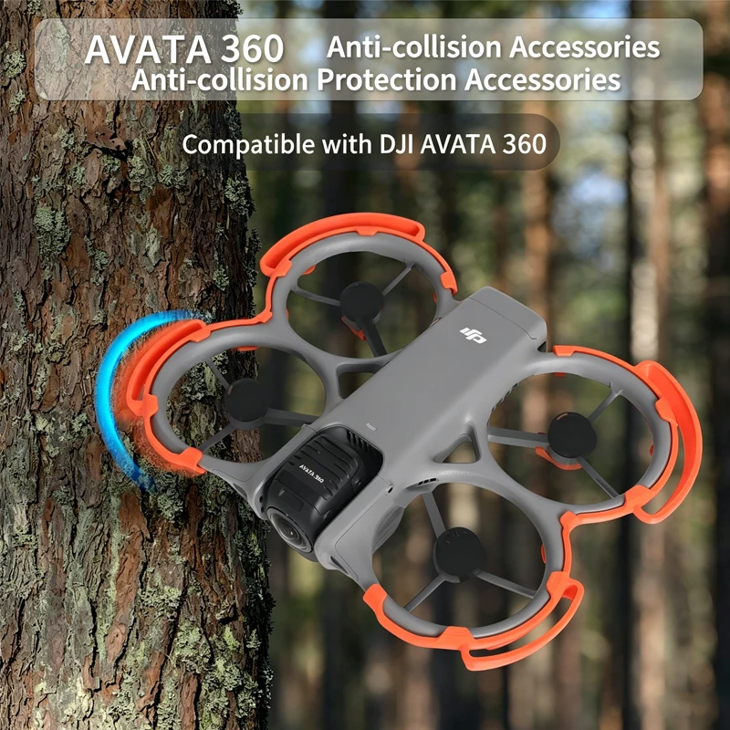 Propellerschutz für DJI Avata 360 Aufprallschutz Anti-Kollisions-Stoßfänger Propellerschutzvorrichtung Drohnen-Zubehör