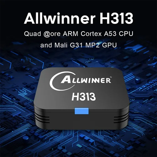 Imagen 2 del producto TANIX TX1 Allwinner H313 2G 16G Smart TV Box Android decodificador Streaming Media Player 2,4G Wifi 4K HD Mini TV Box Home Theater