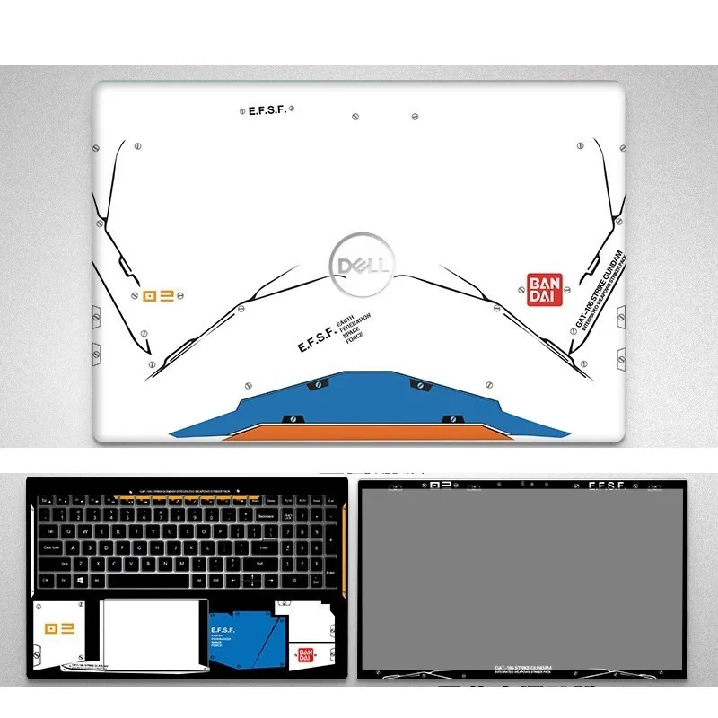 Dazzle Special Skin Stickers for DELL Latitude E6440 E7450 E7240 E7270 E7440 E6440 E6530 Latitude 7480 7490 5300 7410 5400 5320