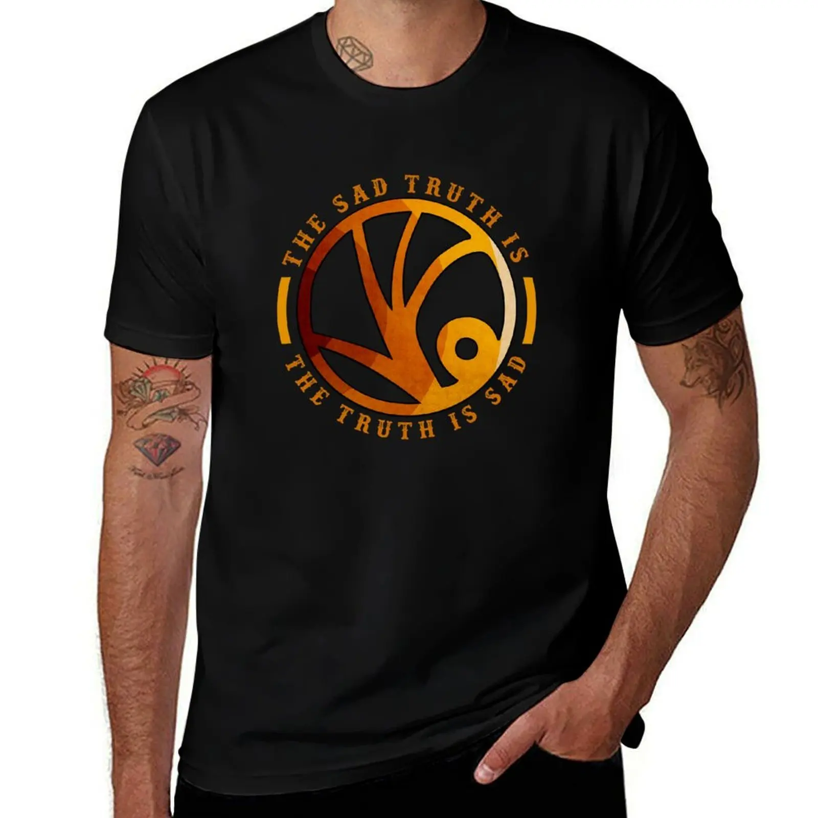 Lemony Snickets Series of Unfortunate Events Mysterious Symbols Plus Quote Gifts and T-Shirt Casual Daily Graphic Tee T-Shirt