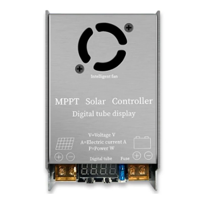 MPPT 450W Booster Solar Controller 12V-50V Step-Up Charging For 24V36V48V60V72V Lifepo4 Lithium Lead-Acid Gel Battery Durable