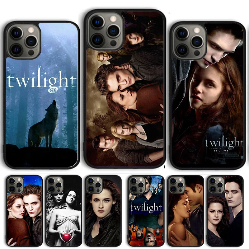 The Twilight Saga Poster Phone Case Cover For iPhone 16 15 14 13 12 Pro Max mini 11 Pro Max XS X XR Plus Coque Shell