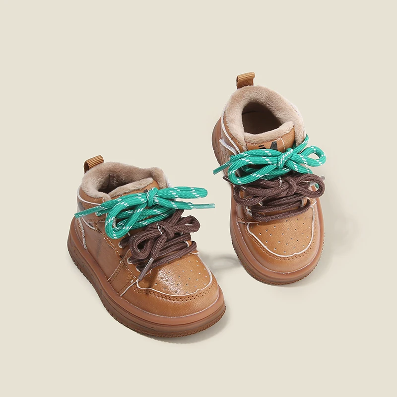 

Зимние детские кроссовки, высокие туфли, детская прогулочная обувь, детская обувь для девочек, повседневная обувь для мальчиков