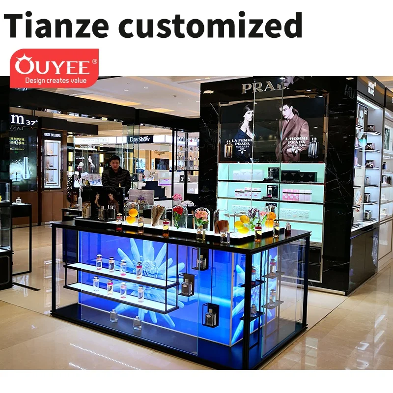 

Customized-Design Furniture Store Perfumes/Customized Perfume Display Perfume Stand/Perfume Shop Decoration