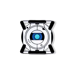 Wheatley Portal Enamel Pin Aperture Science Brooch Lapel Hat Knapsack Badge Delicate Jewelry Collection Wholesale
