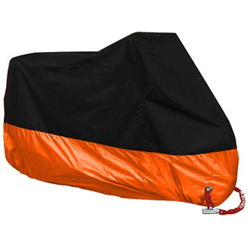 Motorhoes M L XL XXL XXXL XXXXL universele Outdoor Uv Protector Fiets Regen Stofdicht Scooter Covers waterdicht 15 kleuren