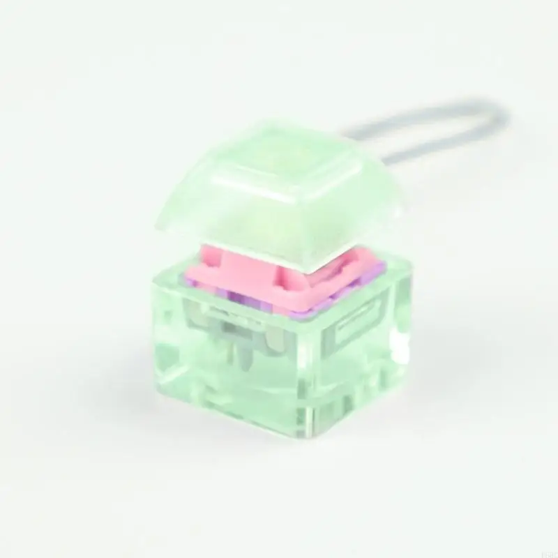 920L For Gateron Switches Tester Switches Sampler Mechanical Keyboards 1-KeySwitch Testing Tool Translucent Switches Keychain