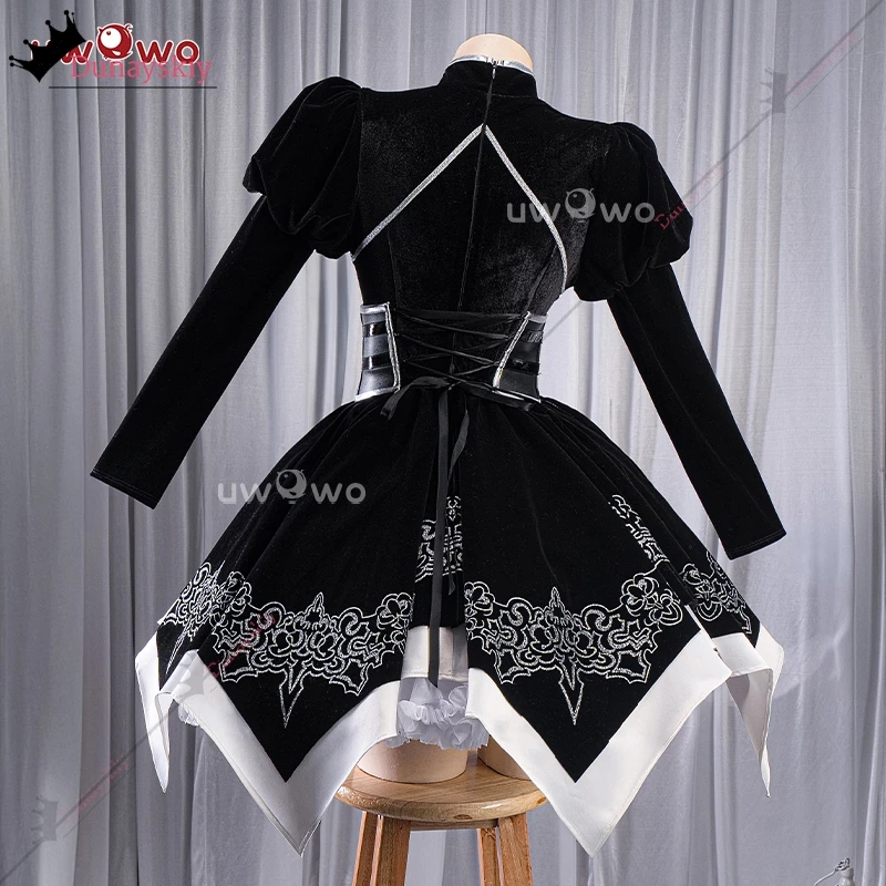 A2 Cos NieRR: Automaten A2 YoRHa: Pearl Harbor Afdaling Record Cosplay Kostuum Combat Uniformen Vrouw Jurk Anime Halloween Kleding