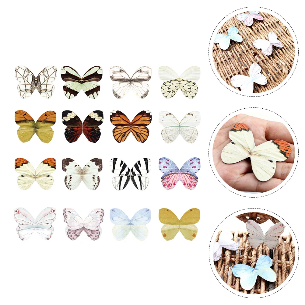 16 Pcs Butterfly Bookmark Holder Butterflies Shaped Magnetic Celebration Supplies Students Page Bookmarks School Office Paper