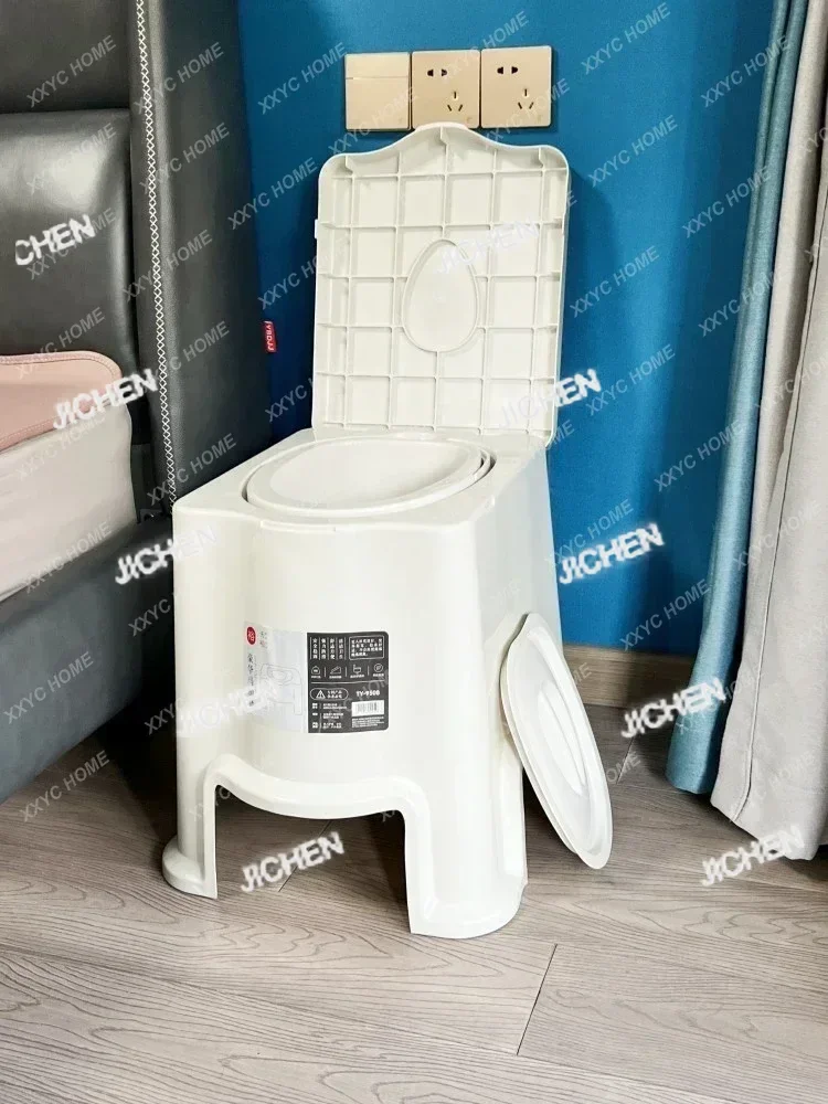 

XZQA Podwyższony Пластиковая туалетная табуретка Portable Wc Nocnik