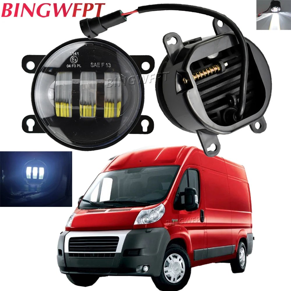 

Fog Lights LED Fog Light For Fiat Ducato 250/290 2014-2020 For Fiat 500 Doblo 152-263 Panda Punto Evo Sedici Tipo Argo Fog Lamp