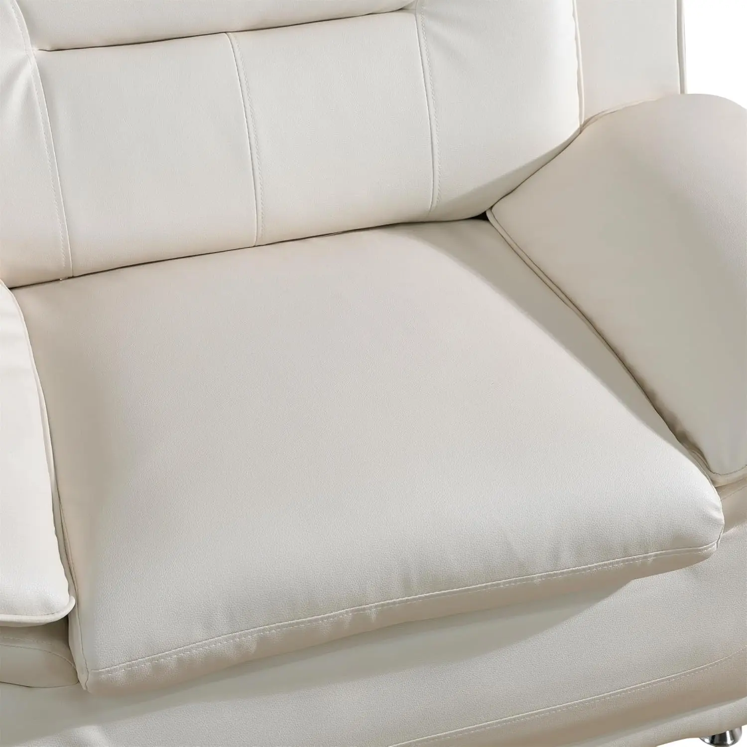 Leather Sofa Living Room Set 5