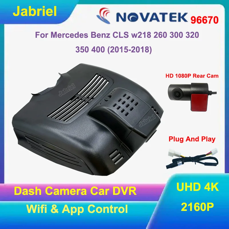 4K Wifi Dash Cam Ca… - image