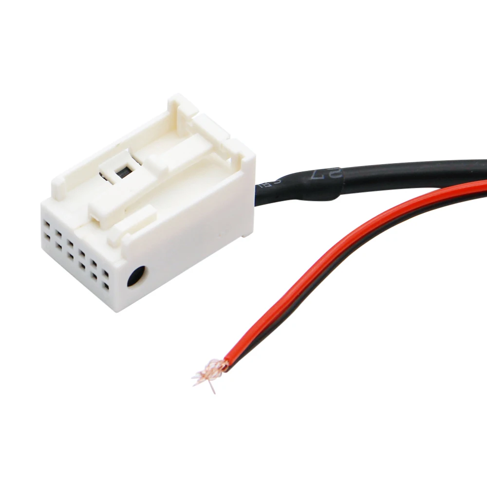 For BMW E60E63E64E65E66E81E82E87E70E90E91E92 12Pin Car Radio RD4 Bluetooth Music Aux Audio Cable Adapter