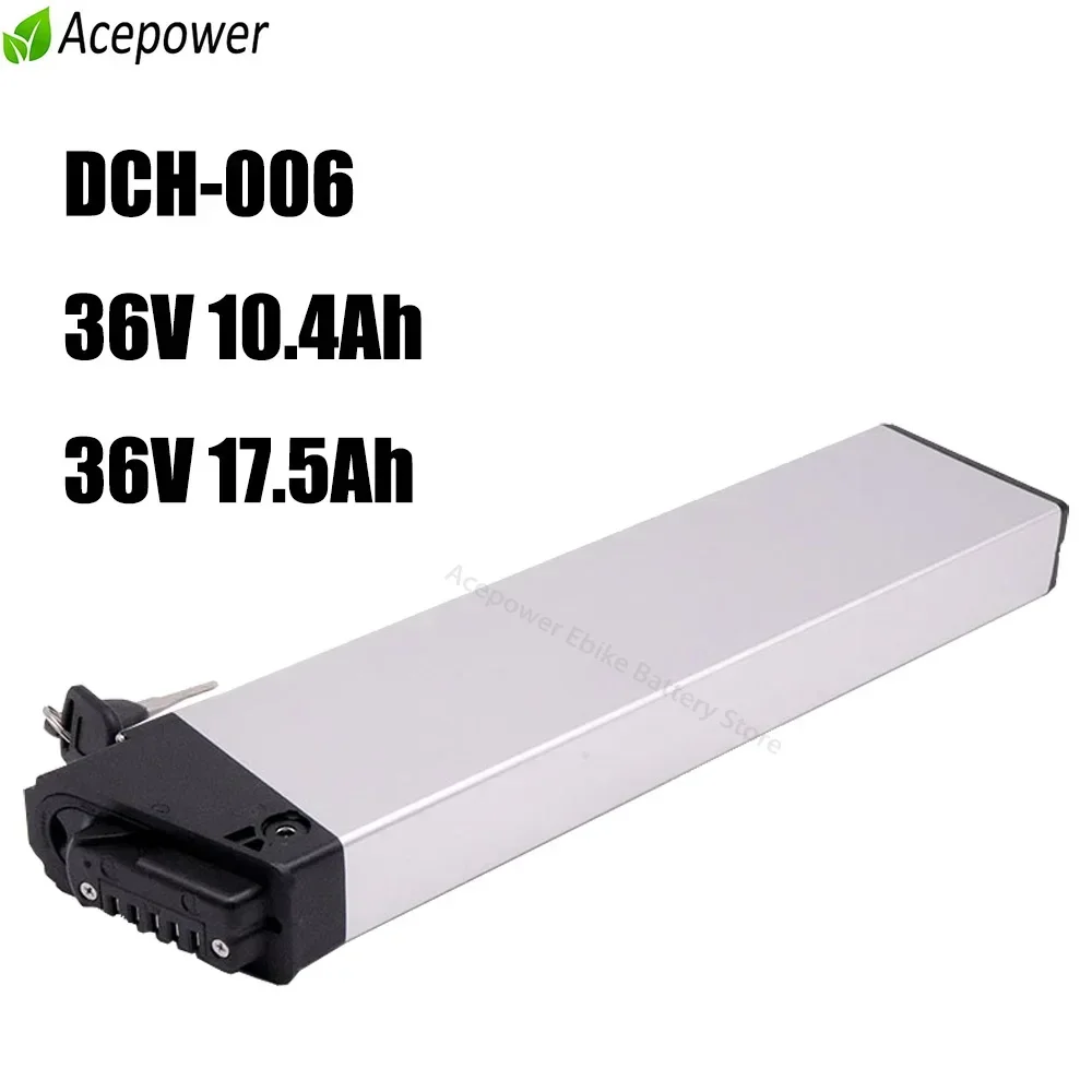 36V 10.4Ah 12.5Ah 17.5Ah DCH006 Batterij voor ADO A20 Engwe P1 Fiido M1 Elektrische Fiets Batterij Akku voor MATE City Fusion Batterij
